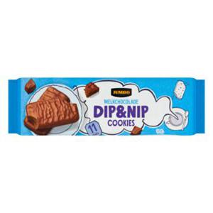 Jumbo Dip&Nip Cookies Melkchocolade 11 Stuks 200g