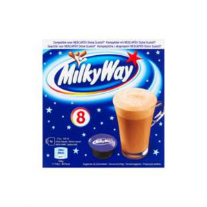 Milky Way Instant Mix voor Warme Chocoladedrank 8 x 17g