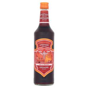 Hooghoudt Limonade Siroop Grenadine 0, 7L