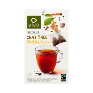 La Place Chai Thee Vanille Smaak 15 Theezakjes 30g