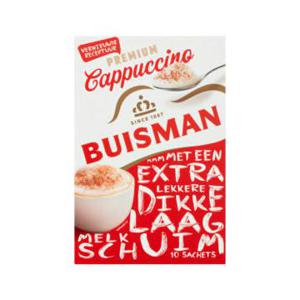 Buisman Premium Cappuccino 10 Sachets 125g