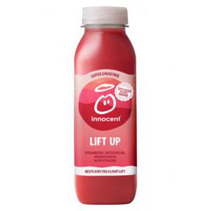 Innocent Super Smoothie Lift Up Strawberry, Watermelon, Orange & Pear with Vitamins 300ml