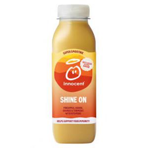 Innocent Super Smoothie Shine On Pineapple, Guava, Orange & Turmeric with Vitamins 300ml