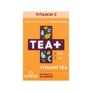 Tea+ Vitamin C Orange & Blueberry 28g