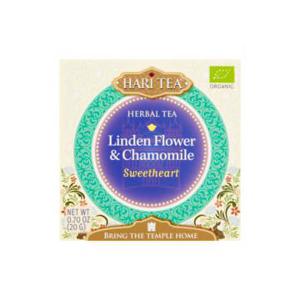 Hari Tea Herbal Tea Linden Flower & Chamomile Sweetheart 10 x 2g