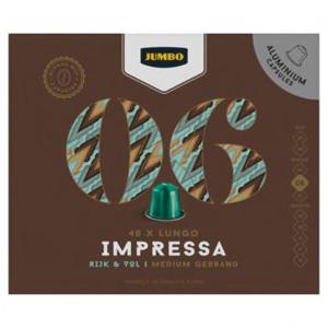 Jumbo 06 Lungo Impressa Koffiecups 40 Stuks