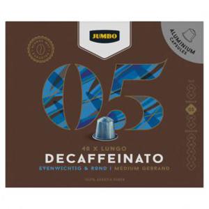 Jumbo 05 Lungo Decaffeinato Koffiecups 40 Stuks