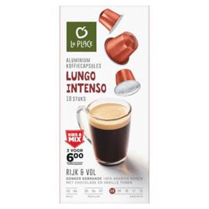 La Place Koffiecups Lungo Intenso 10 Stuks