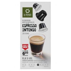 La Place Koffiecups Espresso Intenso 10 Stuks