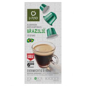 La Place Koffiecups Brazilië 10 Stuks