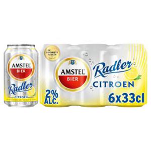 Amstel Bier - Radler Citroen - Blik 6 x 330ML