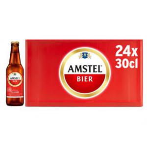 Amstel Pilsener Bier Fles 24 x 30 cl Krat