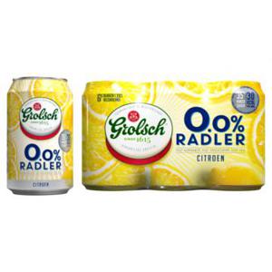 Grolsch 0.0% Radler Citroen Blikken 6 x 33cl