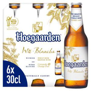 Hoegaarden Wit Belgisch Bier Flessen 6 x 30cl