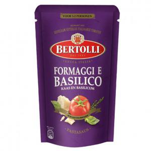 Bertolli Pastasaus in zak kaas & basilicum