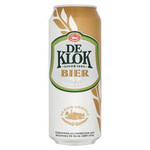 De Klok Bier Blik 50cl