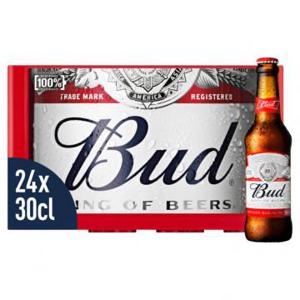 Bud Pils Bier Krat Flessen 24 x 300ml