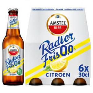 Amstel Radler Fris 0.0 Bier Fles 6 x 30cl