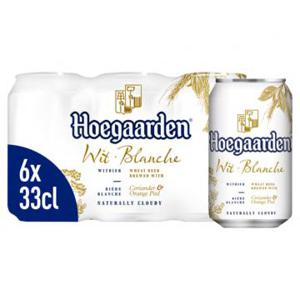 Hoegaarden Wit Belgisch Bier Blikken 6 x 33cl