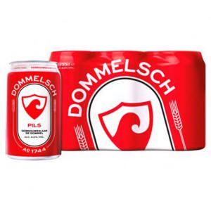 Dommelsch Pilsener Bier Blikken 6 x 330ml