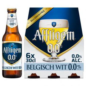 Affligem Belgisch Wit Bier 0.0 Fles 6 x 30cl