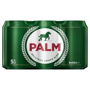 PALM Belgisch amber ale speciaal bier blik