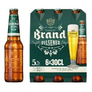 Brand Pilsener Bier Fles 6 x 30cl