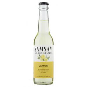 SamSam Vodka Seltzer Lemon 275ml