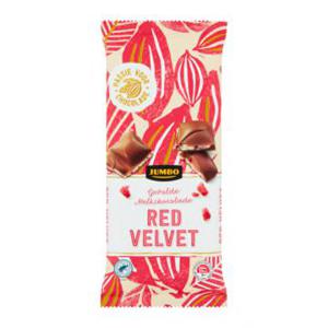 Jumbo Gevulde Melkchocolade Red Velvet 190g