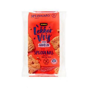 Jumbo Lekker Vrij van Gluten Speculaas 125g