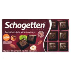 Schogetten Dark Chocolate with Hazelnuts 100g