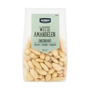 Jumbo Witte Amandelen Ongebrand 200g