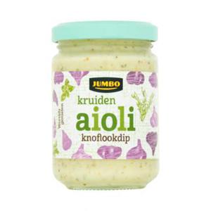 Jumbo Kruiden Aioli Knoflook Dip 130g