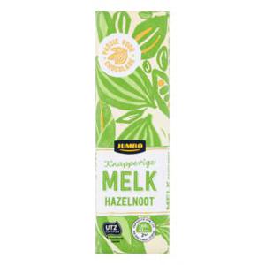 Jumbo Melk Hazelnoot Chocolade Reep 100g