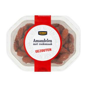 Jumbo Amandelen met Rooksmaak Gezouten 160g