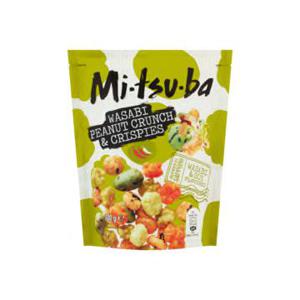 Mitsuba Wasabi Peanut Crunch & Crispies 100g