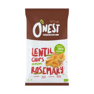 O'Nest Lentil Chips Rosemary 75g