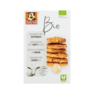 Buiteman Bio Kaaskoekjes met Geitenkaas 75g