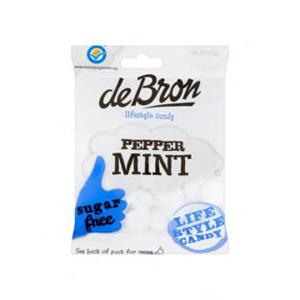 De Bron Peppermint Sugarfree 80g