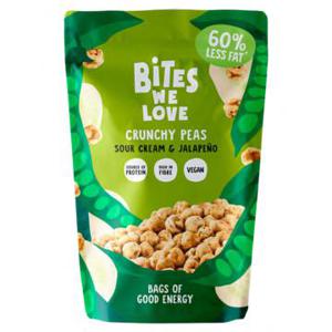 BitesWeLove Crunchy Peas Sour Cream & Jalapeño 100gr