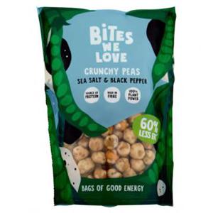 BitesWeLove Crunchy Peas Sea Salt & Black Pepper 100g