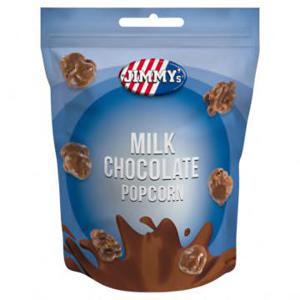 Jimmy's Milk Chocolate Popcorn 120g