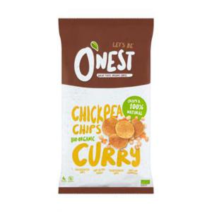 O'Nest Chickpea Chips Curry 75g