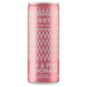 Bobby's Gin & Pink Lemonade 250ml