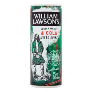 William Lawson's & Cola 250ml