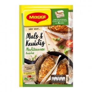 Maggi Mals en kruidig mediterrane kruiden