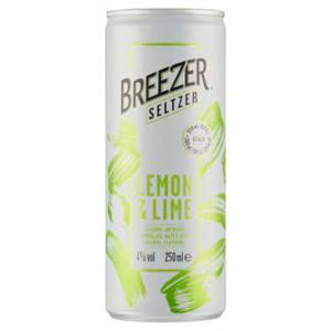 Breezer Seltzer Lemon & Lime 250ml