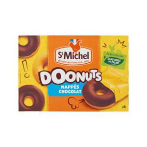 St Michel Doonuts Chocolade 6 Stuks 180g