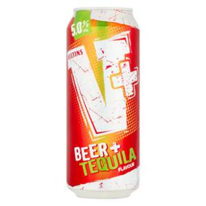 Veltins V+ Beer + Tequila Flavor Blik 500ml