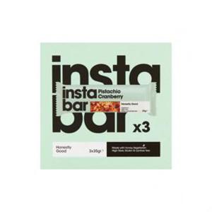 Instabar Pistache Cranberry 3 x 35g